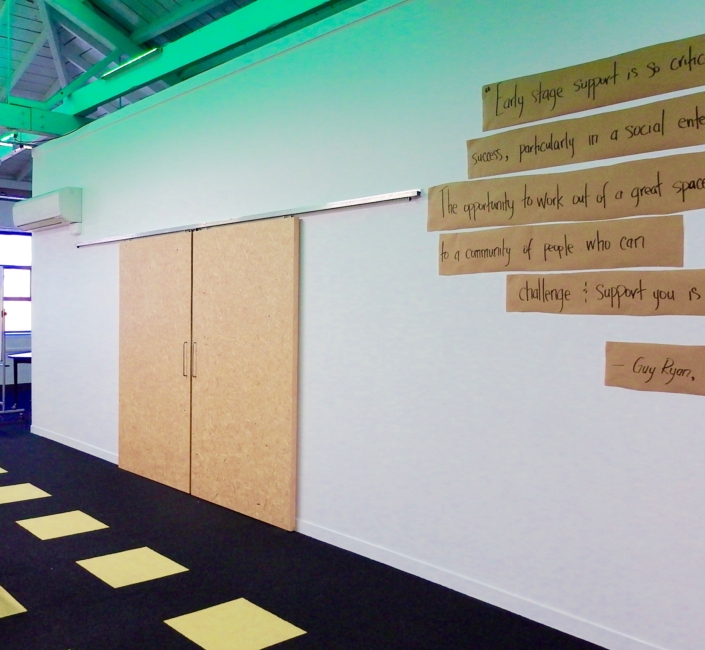 Contemporary office fitout interior